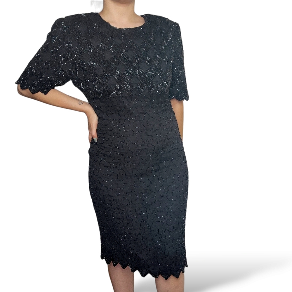 Vintage Beaded flapper dress
